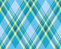 Argyle pattern of geometric rhombus. Harlequin check wallpaper design. Classic diamond shaped textile material for web background Royalty Free Stock Photo