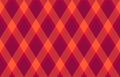 Argyle pattern of geometric rhombus. Harlequin check wallpaper design. Classic diamond shaped textile material for web background Royalty Free Stock Photo