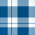 Argyle tartan textile background, new pattern vector check. Fancy seamless fabric plaid texture in cyan and white colors