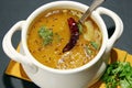 Arhar daal or lentil soup Royalty Free Stock Photo