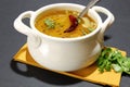 Arhar daal or lentil soup Royalty Free Stock Photo