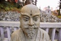 Arhat statues of the Umpenji temple in Miyoshi, Japan.