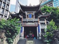 Arhat Temple gate in Chongqing