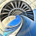 Arhitectural abstract view Royalty Free Stock Photo