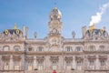 Arhitectures in the old town of Lyon Royalty Free Stock Photo