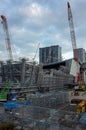 Ariake arena under construction, Japan Tokyo Royalty Free Stock Photo