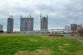 Ariake Garden under construction, Japan Tokyo