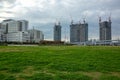 Ariake Garden under construction, Japan Tokyo