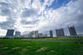 Ariake Garden under construction, Japan Tokyo