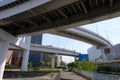 Ariake Junction in Japan Tokyo Royalty Free Stock Photo