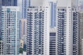 arial view of singapore city buildings sunny day Royalty Free Stock Photo