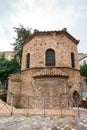 The Arian Baptistery in Ravenna, Italy Royalty Free Stock Photo