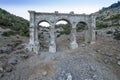 Ariassus or Ariassos was a town in Pisidia, Asia Minor built on a steep hillside about 50 kilometres inland from Attaleia