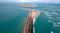 The Top View of Arichal Munai,Dhanushkodi,Tamilnadu