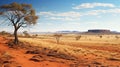arid australian outback remote Royalty Free Stock Photo