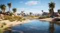 arid coastal desert landscape