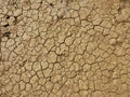 arid cracked clay soil