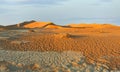 Arid dry landscape Hidden Vlei in Namibia Africa