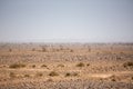 Arid and hot day in the desert of Sahara, Tata Royalty Free Stock Photo