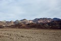 Arid landscape on Death Valley National Park, USA Royalty Free Stock Photo