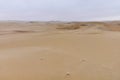 Arid landscape in the Huacachina desert, Peru