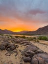 Arid landscape in the Richtersveld National Park