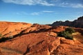 The arid landscape of Snow Canyon State Park in Utah Royalty Free Stock Photo