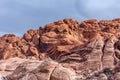 Arid Red Rock Canyon Las Vegas Royalty Free Stock Photo