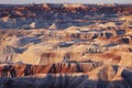 Arid rock formation in North America