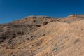 Arid slope of rocks in the desert, American southwest Chihuahuan desert