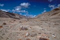 Arid valley in Tajikistan Royalty Free Stock Photo