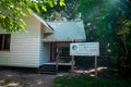 Ranger station of the Aride Conservation Centre. Royalty Free Stock Photo