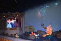 Ariel and Eric wedding celebration with King Triton - Magic Kingdom Walt Disney World