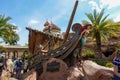 Ariel Grotto Little Mermaid ride at Walt Disney World Magic Kingdom Royalty Free Stock Photo