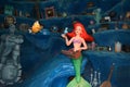 Ariel the little Mermaid with Flounder - Magic Kingdom Walt Disney World