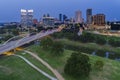 Ariel View of Downtown Fort Worth, Texas Royalty Free Stock Photo