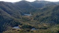 Ariel View of Misty Fjords in Ketchikan Alaska Tongass National Forest Royalty Free Stock Photo