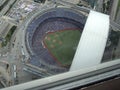 Ariel view of the Rogers Center, Dpwntown Toronto Royalty Free Stock Photo