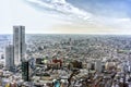 Ariel View of Tokyo City, Japan