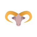 Aries. Vector illustration decorative design Royalty Free Stock Photo