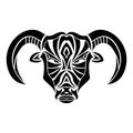 Aries. Vector illustration decorative design Royalty Free Stock Photo