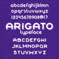 Arigato typeface set