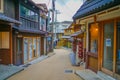 Arima Onsens old townscape Royalty Free Stock Photo
