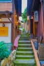 Arima Onsens old townscape Royalty Free Stock Photo