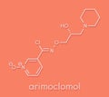Arimoclomol drug molecule. Skeletal formula