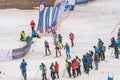 Skiers start in the ISMF WC Championships Comapedrosa Andorra 2021- Sprint Senior Woman
