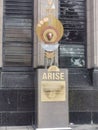 Arise, the Emancipation Monument in Port of Spain, Trinidad, West Indies Royalty Free Stock Photo