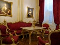 Aristocratic interior with baroque furniture Royalty Free Stock Photo