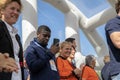 Aristote Ndunu Taking Photos At The Open Day Of The Johan Cruijff Foundation At Amsterdam The Netherlands 21-9-2022 Royalty Free Stock Photo