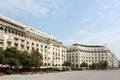 Aristotelous square and Thessaloniki Greece